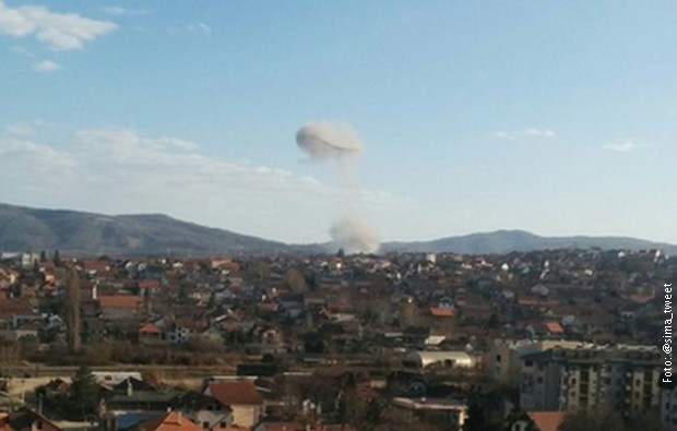В Сербии на оборонном заводе произошла серия взрывов: есть пострадавшие