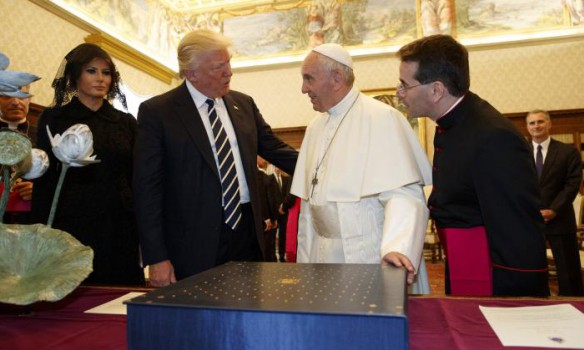 Папа Римский встретился с Трампом