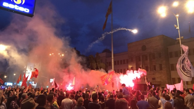 В столице Македонии прошли протесты из-за смены названия
