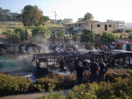 Причиною вибуху автобуса в Єрусалимі була закладена бомба