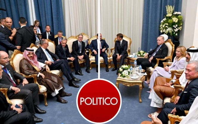 "Красуня" Мелоні, крінжовий Стармер і квитки на футбол. Дивні моменти з саміту Трампа щодо Гази – Politico