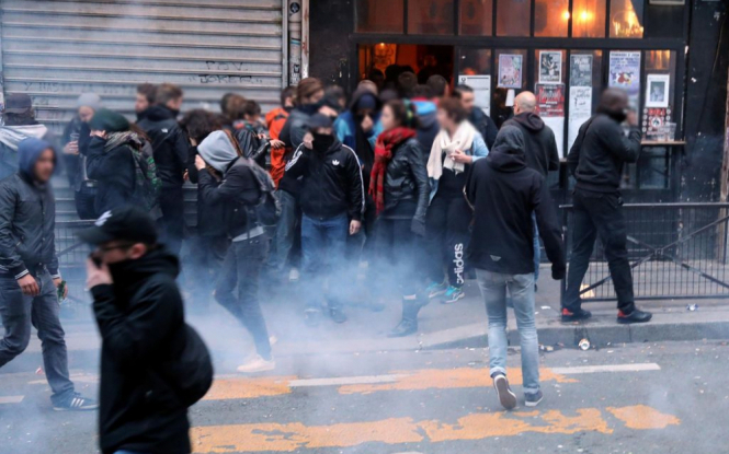 Более 140 человек задержали в Париже во время протестов против результатов выборов