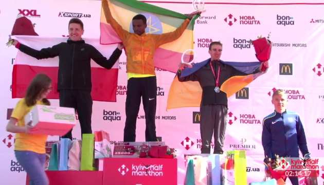 Київський міжнародний напівмарафон виграв спортсмен з Ефіопії