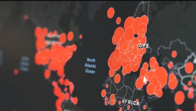 РНБО розробила карту поширення коронавірусу в Україні та світі