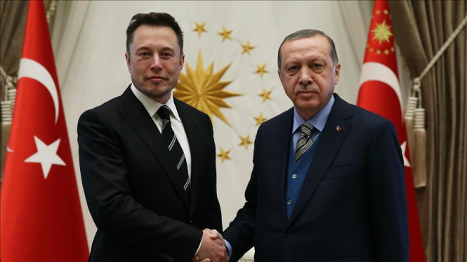 Маск обсудил с Эрдоганом возможность запуска турецких спутников