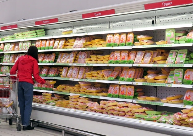 В России резко выросли цены на мясную продукцию