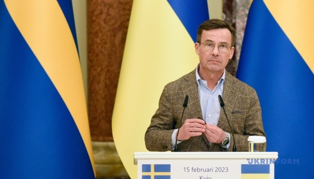 Прем'єр Швеції: Європа повинна говорити про Китай, витрати на оборону, щоб зберегти підтримку України з боку США