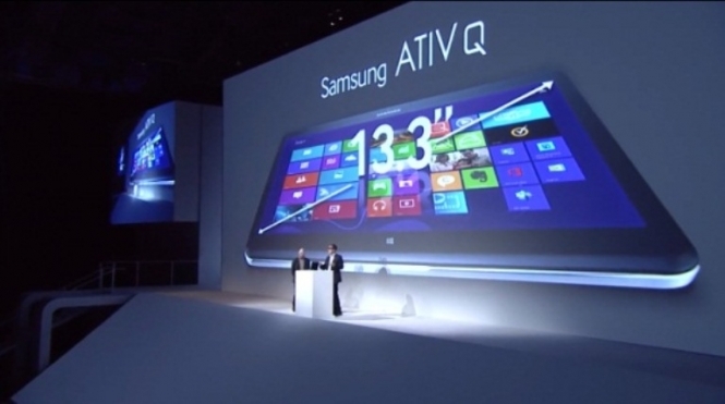 Samsung представив планшет Ativ Q, який працює одночасно на Windows 8 і Android
