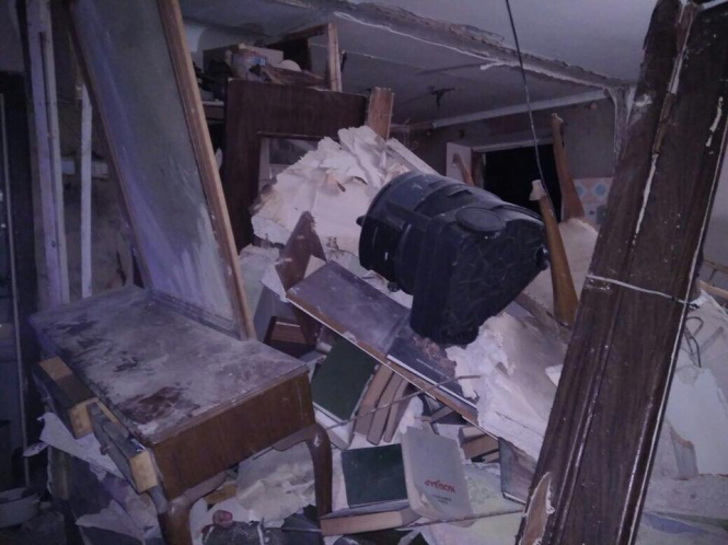 От взрыва в киевской многоэтажке погибла женщина, - ФОТО
