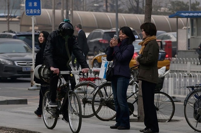 У Пекіні художник сконструював велосипед, що 
