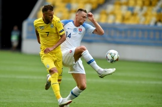 Украина победила Словакию во втором матче Лиги наций
