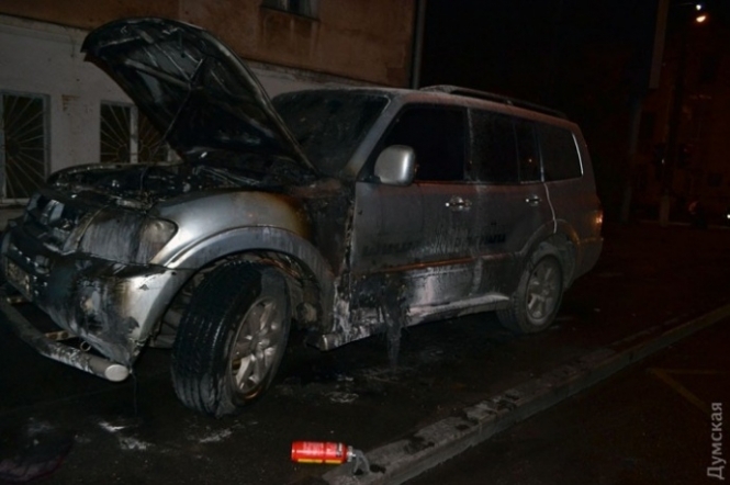 В Одесі спалили машину автомайданівця