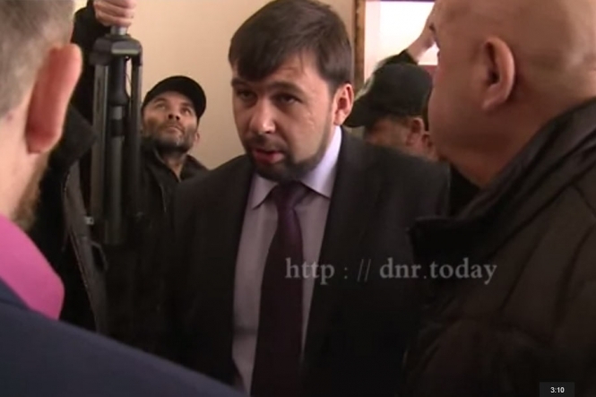 Взрыв в Донецке сорвал совещание террористов, - видео 