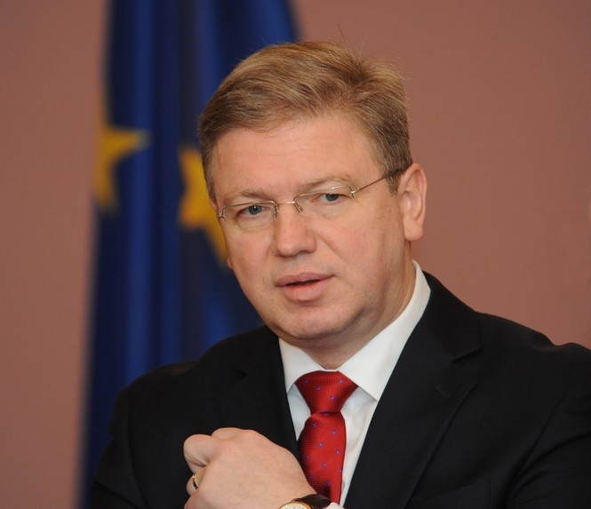 Фюле заявив, що Януковичу слід поспішати із реформами для підписання асоціації