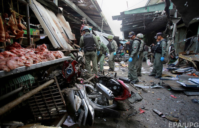 В Таиланде три человека стали жертвами взрыва на местном рынке