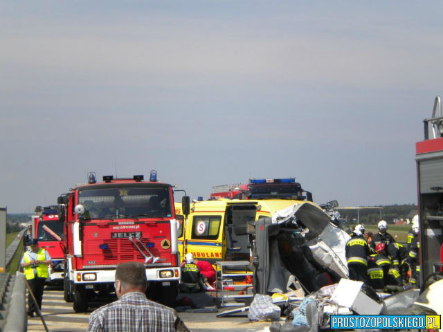 В Польше в аварию попал украинский автобус с туристами, трое погибших