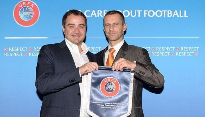 Павелко стал первым украинцем, который получил должность в ФИФА