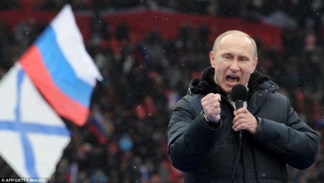 Путин снова претендует на Нобелевскую премию мира
