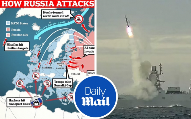Існує навіть ймовірність конфлікту в космосі. Можливий сценарій нападу росії на країни НАТО – Daily Mail