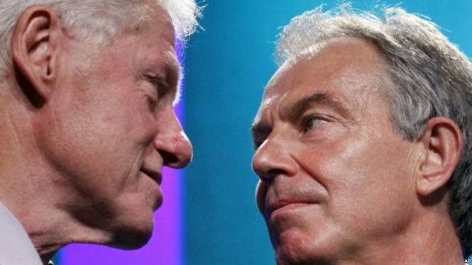 Из России выводят деньги не только банки, но и простые граждане, - разговор Билла Клинтона с Тони Блэром