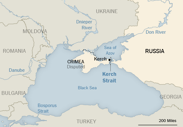 Журналіст NYT каже, що карту з Кримом, позначеним частиною РФ, з ним не погоджували
