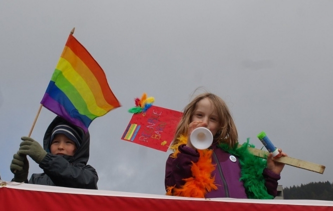В Норвегії відбувся дитячий гей-парад