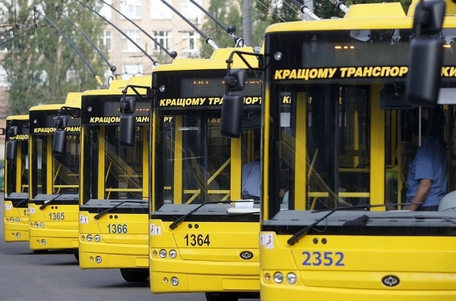 У Києві призупинять рух тролейбусів