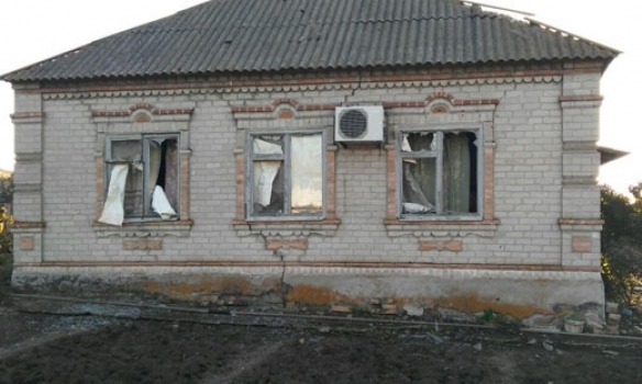 Боевики обстреляли жилые кварталы Марьинки с запрещенного оружия