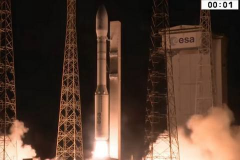 Ракета Vega з українським двигуном успішно вивела на орбіту два супутники, - ВІДЕО