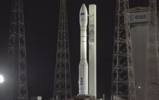 Ракета Vega з українським двигуном стартувала з космодрому Куру, - ВІДЕО