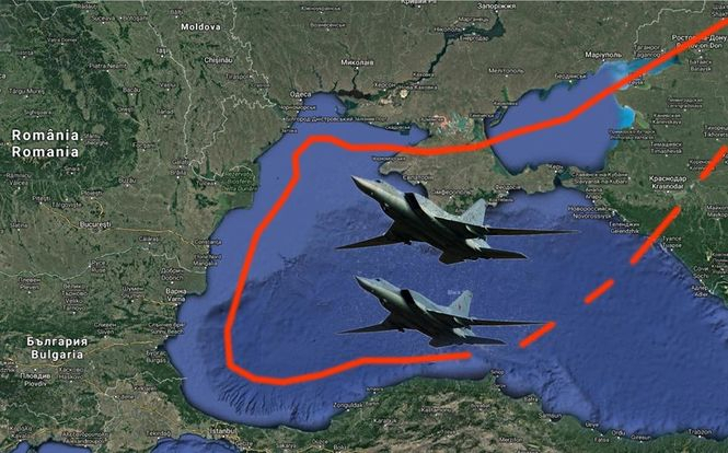 Україна привела в бойову готовність авіацію через провокації російських винищувачів 
