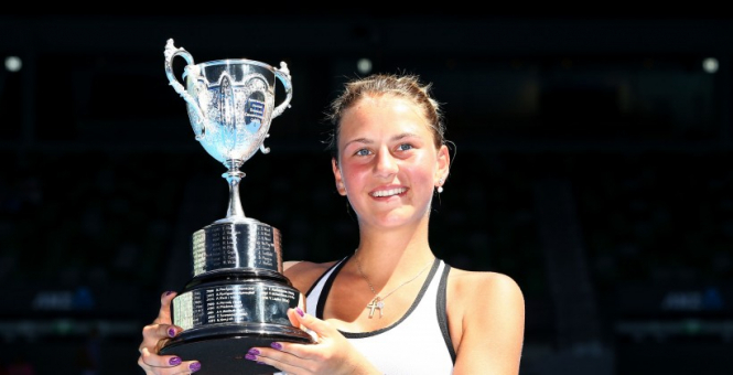 Українка Костюк перемогла на юніорському Australian Open, - ВІДЕО
