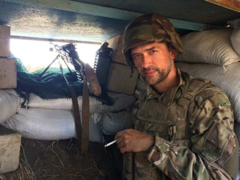 Російський актор Пашинін воює за українську армію на Донбасі 