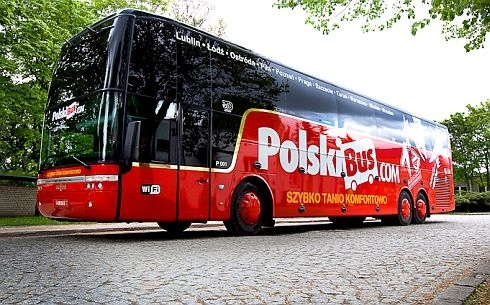 Польский перевозчик PolskiBus запускает маршруты в Украину