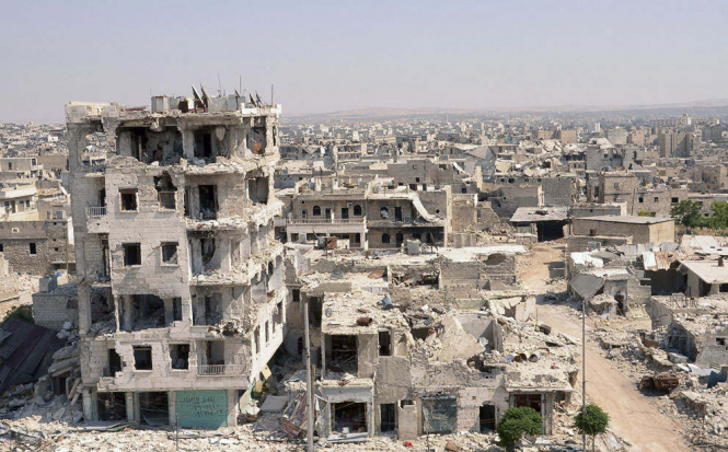 Как выглядят руины освобожденной Ракка с высоты птичьего полета, - видео CNN