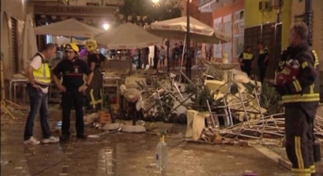 Від вибуху в іспанському кафе постраждали близько 80 осіб