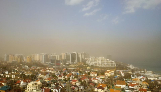 Одесскую область накрыла пыльная буря - ВИДЕО