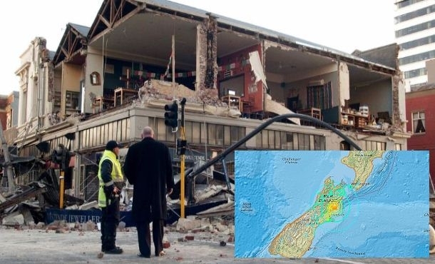 Землетрясение в Новой Зеландии: десятки домов разрушены