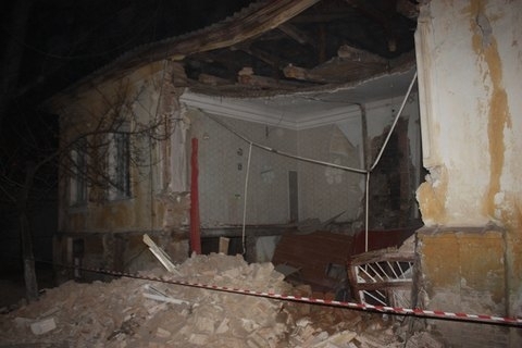 В Кропивницком обрушился жилой дом, пострадавших нет