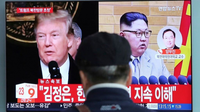 Трамп заявив, що зустріч з Кім Чен Ином може відбутися на кордоні Південної Кореї та КНДР