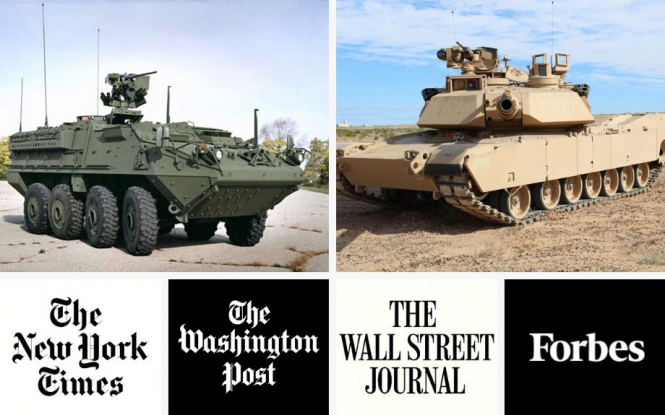 БТР Stryker та танки M1 Abrams. Переваги та можливі проблеми нової американської техніки на українському полі бою – американські експерти та ЗМІ 