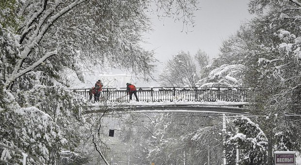 У Харкові випала рекордна кількість снігу