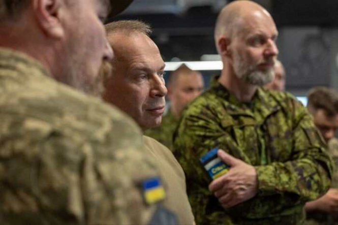 Головком Естонії відвідав українські бригади на передовій