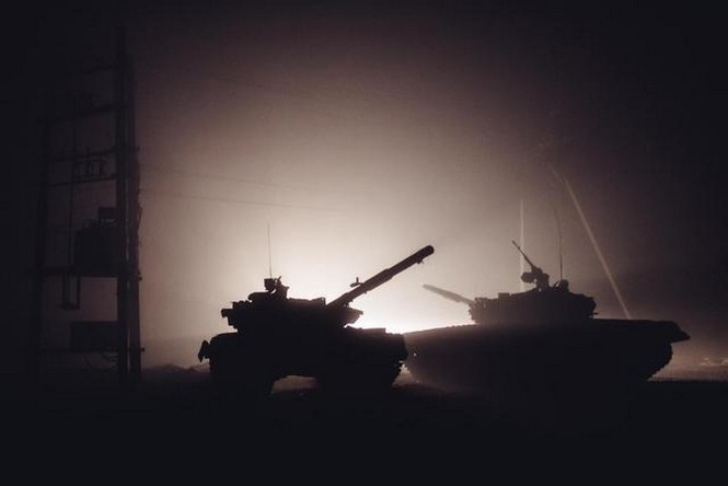 У мережі з'явились фото знищених російських танків терористів під Логвіновим