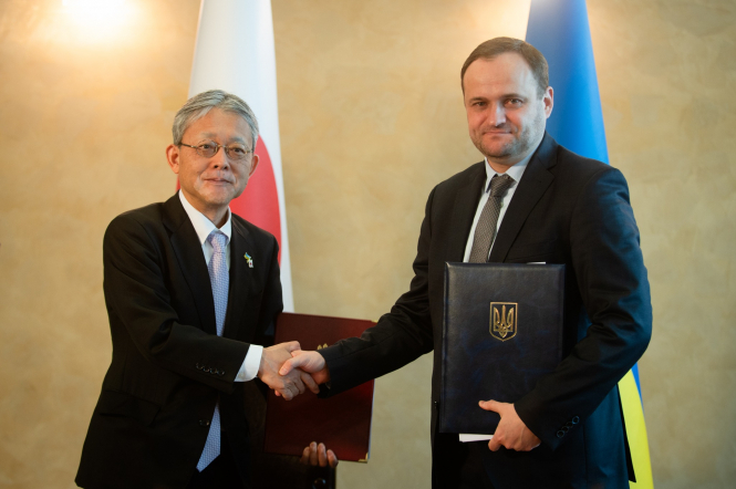 Японія спрямувала $41 млн на відбудову інфраструктури України