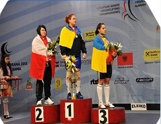 Українські важкоатлети завоювали 5 медалей на Чемпіонаті Європи 
