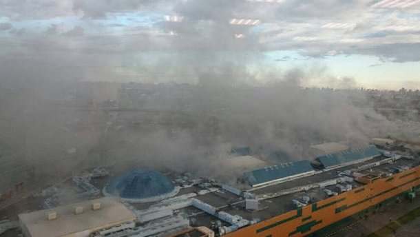 У Москві в торговому центрі сталася серйозна пожежа