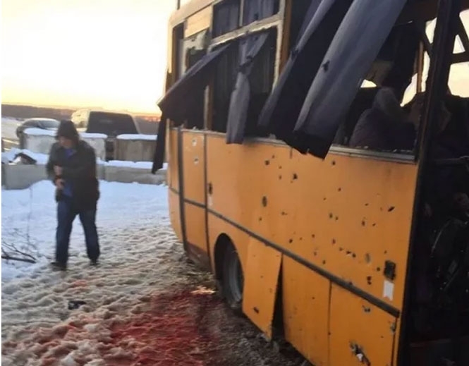 ОБСЕ выяснила, откуда был обстрелян автобус под Волновахой 