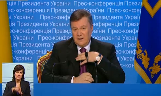 Якщо суд не звільнить Луценка, розгляну питання про його помилування, - Янукович (відео)