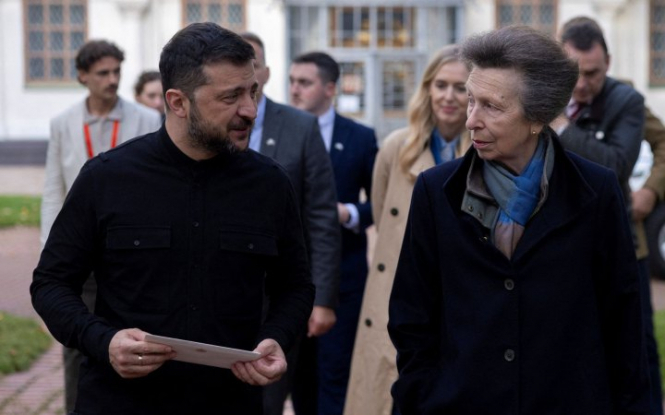 Україну таємно відвідала британська принцеса Анна